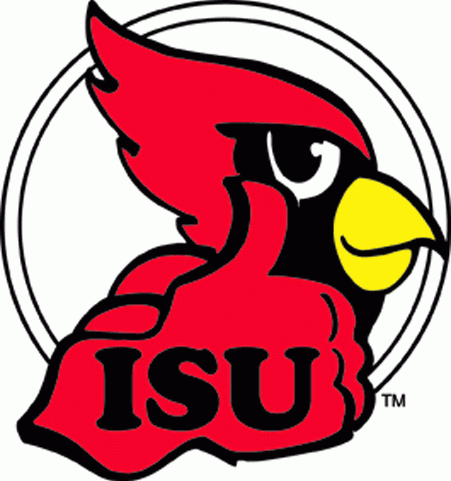 Illinois State Redbirds 1980-1995 Primary Logo diy DTF decal sticker